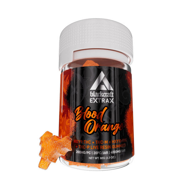 BlackCraft Extrax 4000mg Live Resin HXY9+THC-C+HXY10+THC-P 200mg 1ct Gummies - Premium  from H&S WHOLESALE - Just $15.00! Shop now at H&S WHOLESALE