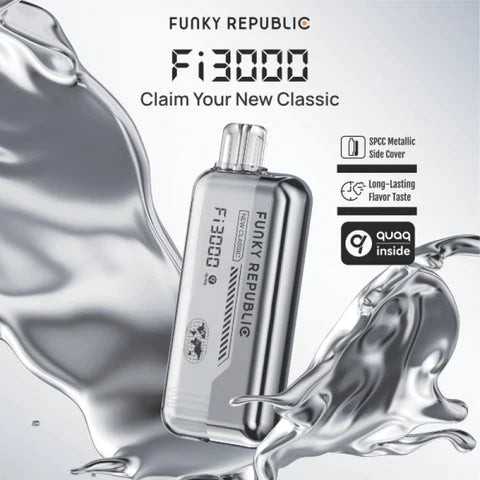 Funky Republic FI3000 Puffs 5% Nic 40ML Disposable Vape 10ct Display - Premium  from H&S WHOLESALE - Just $25! Shop now at H&S WHOLESALE