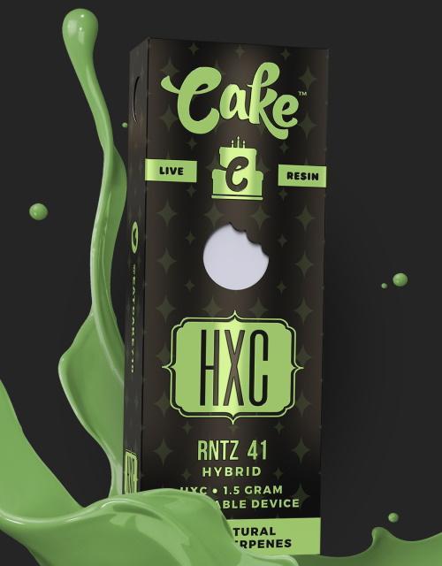 Cake HXC LIVE RESIN 1.5g disposable vape - Premium  from H&S WHOLESALE - Just $21.00! Shop now at H&S WHOLESALE