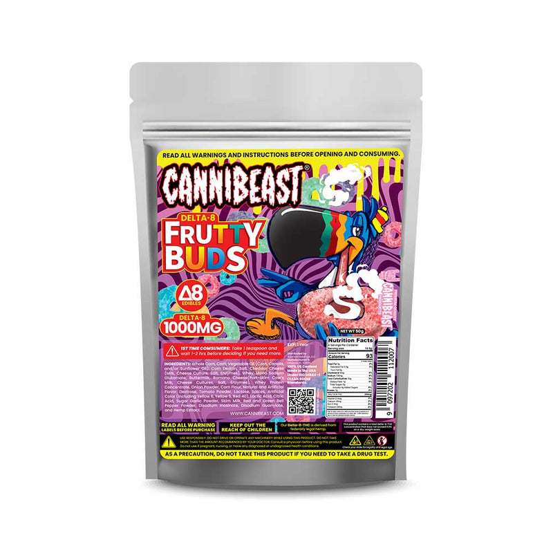 Cannibeast Delta 8 edibles 1000mg - Premium  from H&S WHOLESALE - Just $8.00! Shop now at H&S WHOLESALE