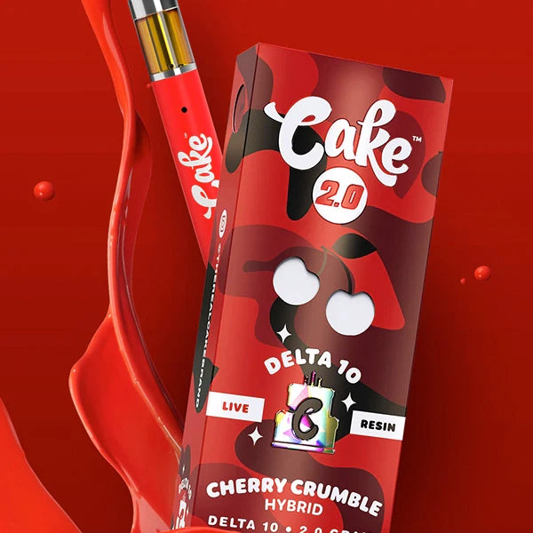 Cake 2g Delta 10 Live Resin Disposable Vape 1ct - Premium  from H&S WHOLESALE - Just $14! Shop now at H&S WHOLESALE