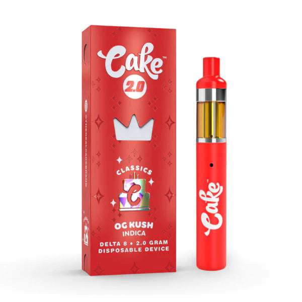 Cake 2g Delta 8 Disposable Vape 1ct - Premium  from H&S WHOLESALE - Just $17.00! Shop now at H&S WHOLESALE