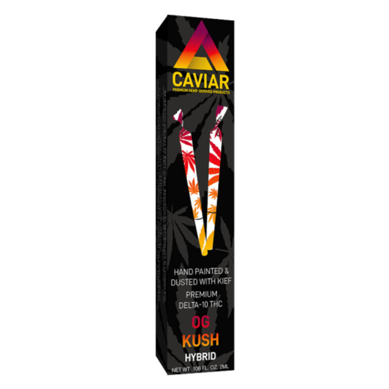 CAVIAR delta 10 pre-roll 2g with Kief 10ct box - Premium  from H&S WHOLESALE - Just $85.00! Shop now at H&S WHOLESALE