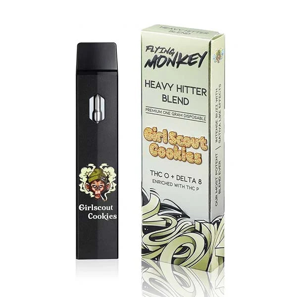 Flying Monkey Heavy Hitter blend THC-O + Delta 8 with THC-P 1g disposable - Premium  from H&S WHOLESALE - Just $12.00! Shop now at H&S WHOLESALE