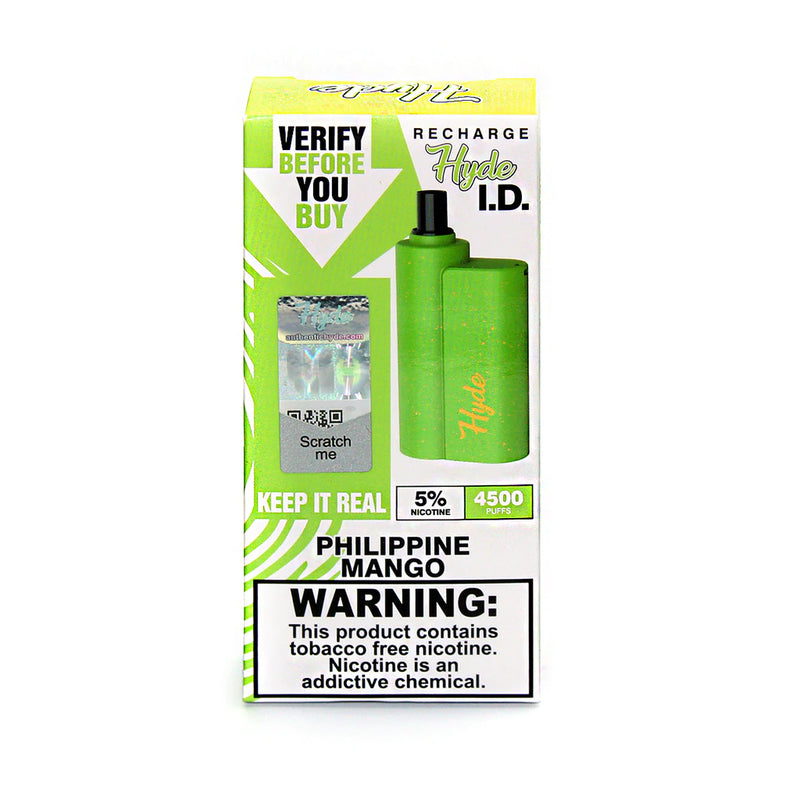 Hyde ID 4500 puffs Recharge Disposables Vape - Premium  from H&S WHOLESALE - Just $60.00! Shop now at H&S WHOLESALE