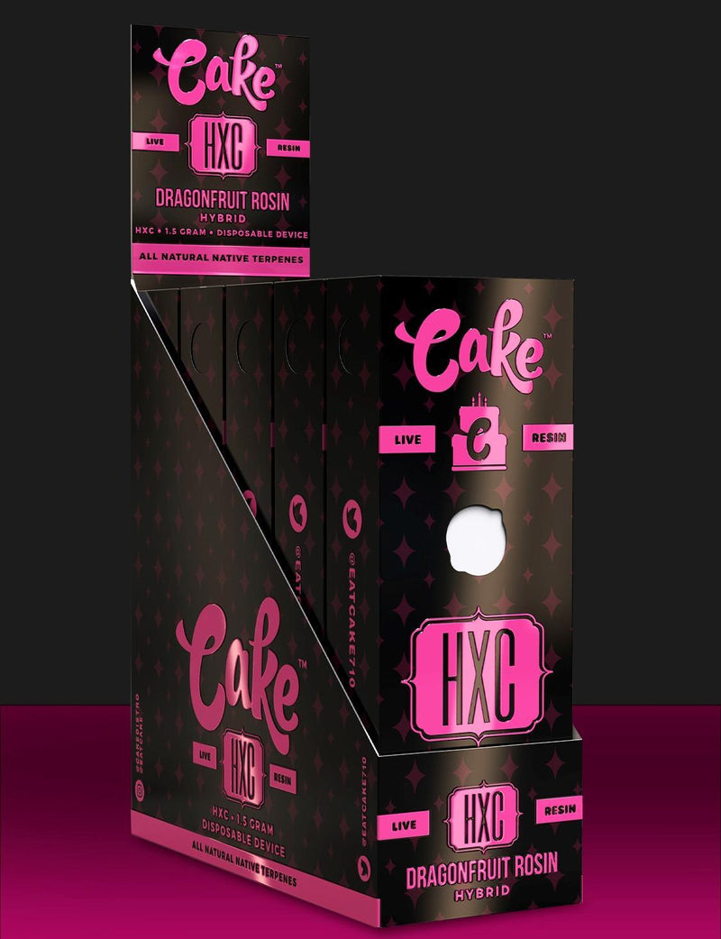 Cake HXC LIVE RESIN 1.5g disposable vape - Premium  from H&S WHOLESALE - Just $21.00! Shop now at H&S WHOLESALE