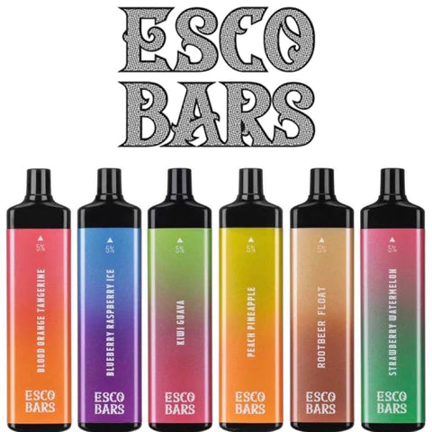 ESCO BARS 5000 Puffs Disposables Vape 10PC - Premium  from H&S WHOLESALE - Just $120.00! Shop now at H&S WHOLESALE