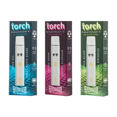 Torch Heavyweight 4g Haymaker THC-H & D11 & THC-JD 1ct Disposable Vape - Premium  from H&S WHOLESALE - Just $20.00! Shop now at H&S WHOLESALE