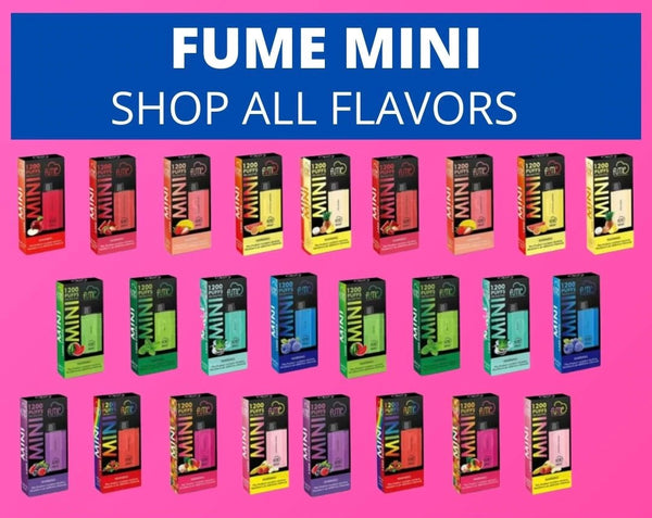 Fume Mini 1200 puffs Disposable vape 10ct - Premium  from H&S WHOLESALE - Just $65.00! Shop now at H&S WHOLESALE