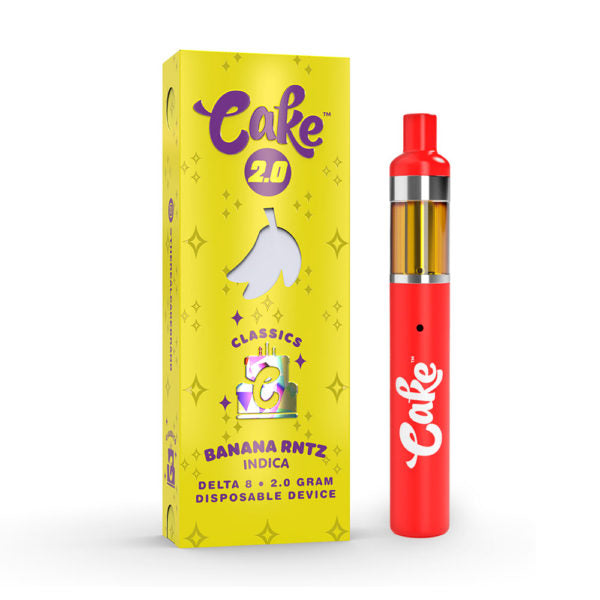 Cake 2g Delta 8 Disposable Vape 1ct - Premium  from H&S WHOLESALE - Just $14! Shop now at H&S WHOLESALE