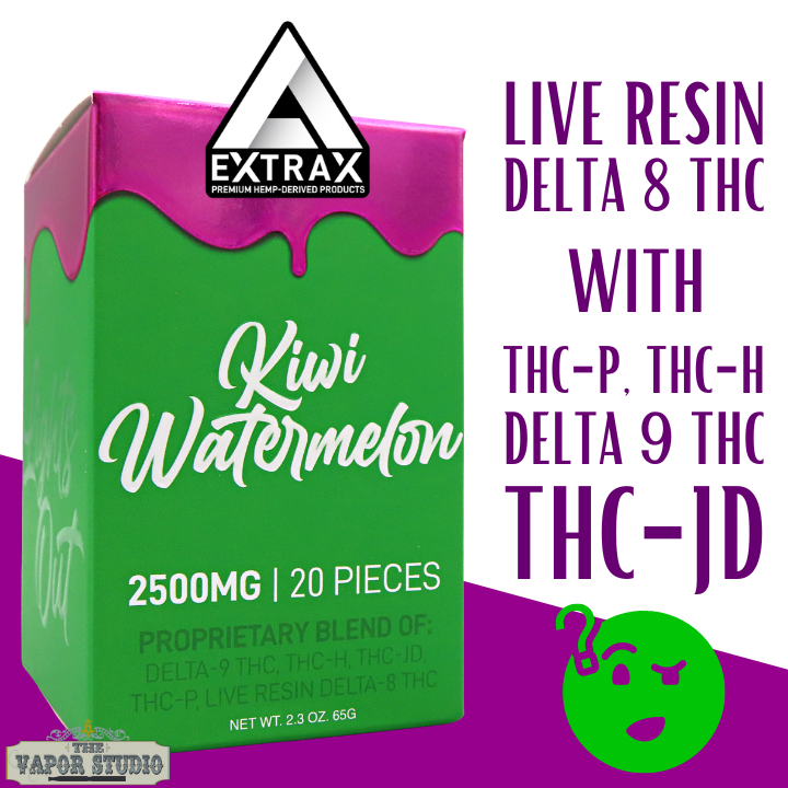 Extrax 3500MG Live resin D9 & THC-H & THC-JD & THC-P & D8 20 gummies - Premium  from H&S WHOLESALE - Just $14.00! Shop now at H&S WHOLESALE