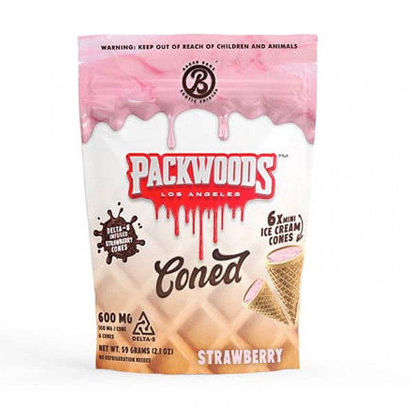 Packwoods 200mg Delta 8 Coned 2ct Bag - Premium  from H&S WHOLESALE - Just $6.00! Shop now at H&S WHOLESALE