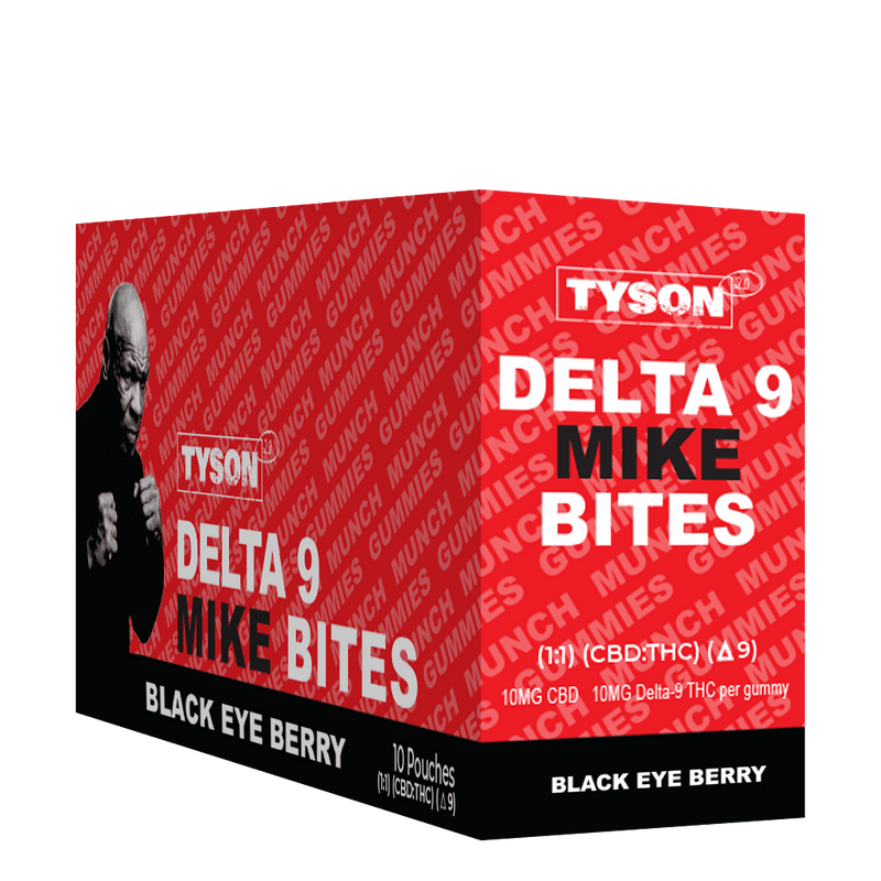 Tyson 2.0 Mike Bites Gummies 250mg 10ct Gummies - Premium  from H&S WHOLESALE - Just $13.00! Shop now at H&S WHOLESALE