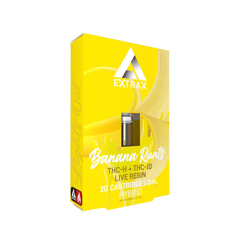 Extrax 2g Live Resin THC-H & THC-JD & THC-P & D8 & D10 cartridges - Premium  from H&S WHOLESALE - Just $12.00! Shop now at H&S WHOLESALE