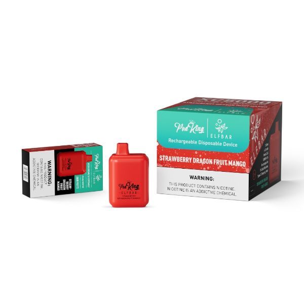 King Pod ELFBAR XC5000 puffs disposables vape 10ct - Premium  from H&S WHOLESALE - Just $80! Shop now at H&S WHOLESALE