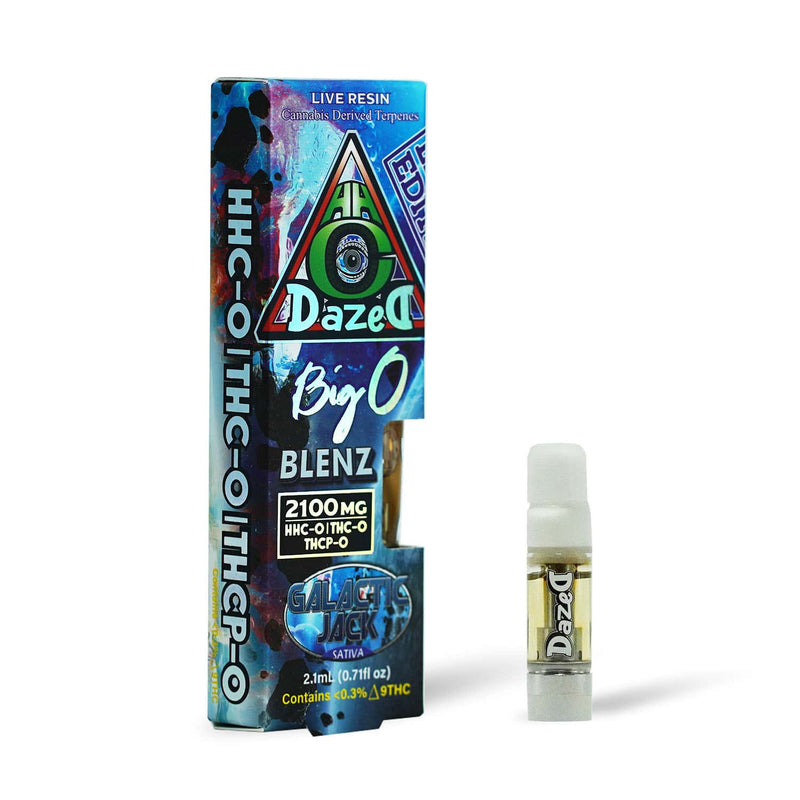 DazeD8 Big O Blenz HHC-O&THC-O&THCP-O Live Resin 2100mg cartridges - Premium  from H&S WHOLESALE - Just $14.00! Shop now at H&S WHOLESALE