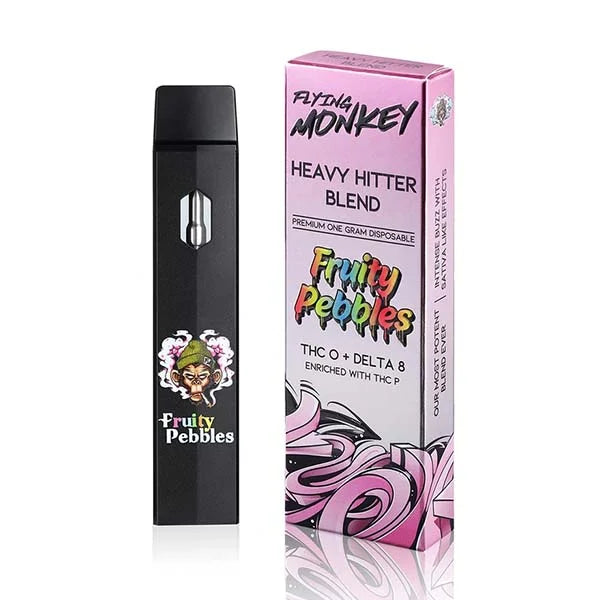 Flying Monkey Heavy Hitter blend THC-O + Delta 8 with THC-P 1g disposable - Premium  from H&S WHOLESALE - Just $12.00! Shop now at H&S WHOLESALE