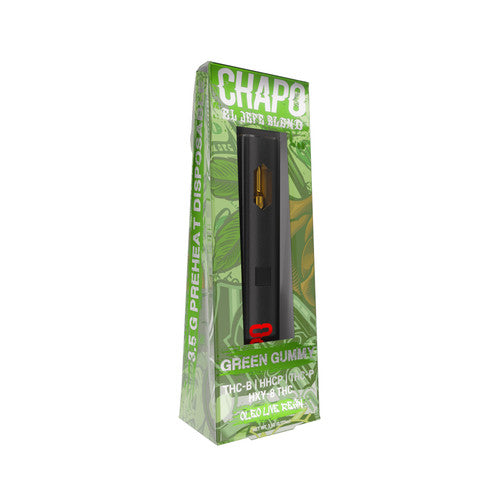 Chapo El Jefe Elend 3.5g Live Resin THC-B & HHC-P & THC-P & HXY-8 Disposable Vape 1ct - Premium  from H&S WHOLESALE - Just $18.00! Shop now at H&S WHOLESALE