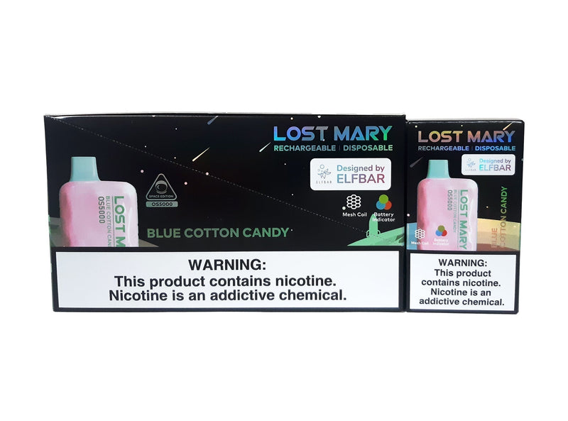 Lost Mary by EBC OS5000 Puffs Space Edition Disposables vape 10ct Display - Premium  from H&S WHOLESALE - Just $65! Shop now at H&S WHOLESALE