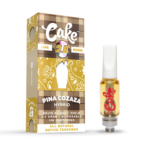 Cake 2g ColdPack Delta 8 & HXC & THC-P Live Resin 510 Cartridge - Premium  from H&S WHOLESALE - Just $12.00! Shop now at H&S WHOLESALE