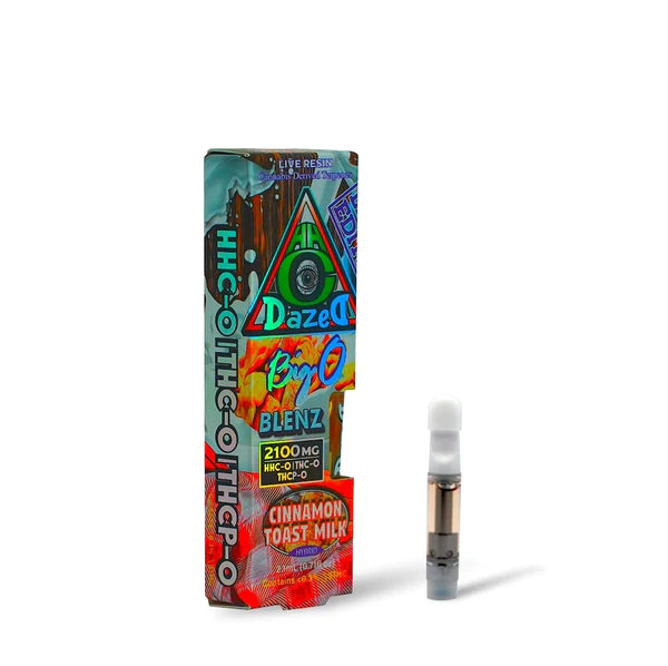 DazeD8 Big O Blenz HHC-O&THC-O&THCP-O Live Resin 2100mg cartridges - Premium  from H&S WHOLESALE - Just $14.00! Shop now at H&S WHOLESALE