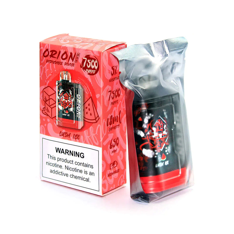 ORION Bar OB7500 Puffs 5% Nic Disposable Vape 10ct box - Premium  from H&S WHOLESALE - Just $60! Shop now at H&S WHOLESALE