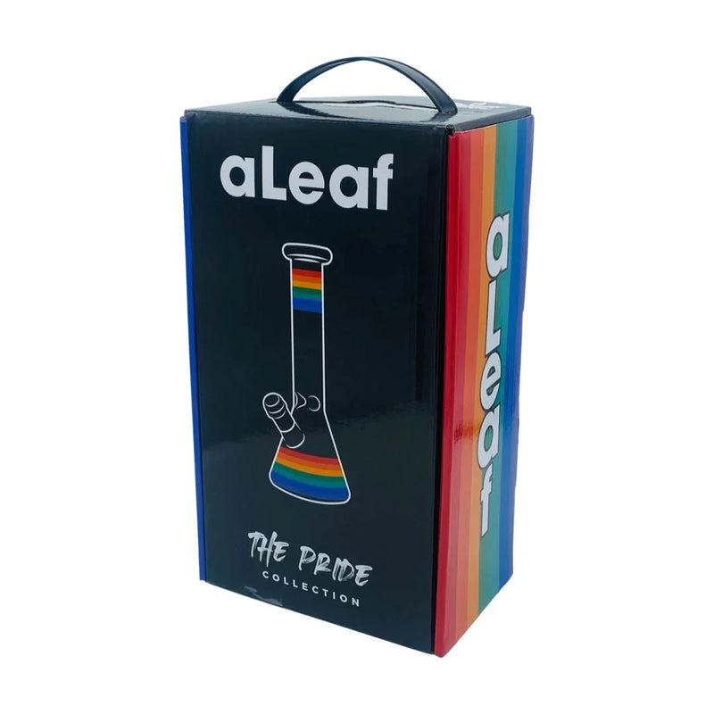 ALeaf® 10’’ pride Collection Rainbow Beaker Bong 1ct AL1009 - Premium  from H&S WHOLESALE - Just $24! Shop now at H&S WHOLESALE