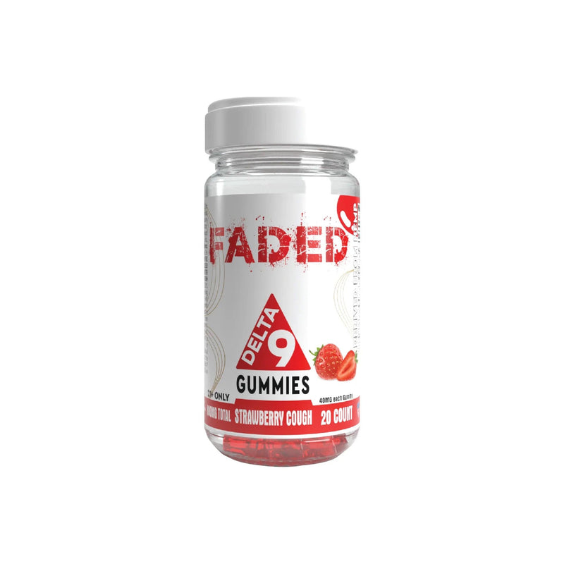 Faded Delta 9 800mg 20ct Gummies Jar - Premium  from H&S WHOLESALE - Just $16.00! Shop now at H&S WHOLESALE