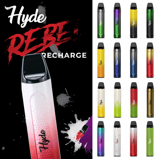 Hyde Rebel rechargeable disposable Vape 4500 puffs - Premium Disposable Vape from HS GLOBAL DISTRIBUTION LLC - Just $50.00! Shop now at H&S WHOLESALE