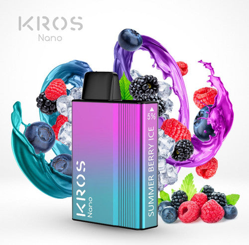 KROS Nano 5000 hits 6ct disposables vape - Premium  from H&S WHOLESALE - Just $40.00! Shop now at H&S WHOLESALE