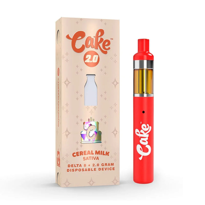 Cake 2g Delta 8 Disposable Vape 1ct - Premium  from H&S WHOLESALE - Just $17.00! Shop now at H&S WHOLESALE