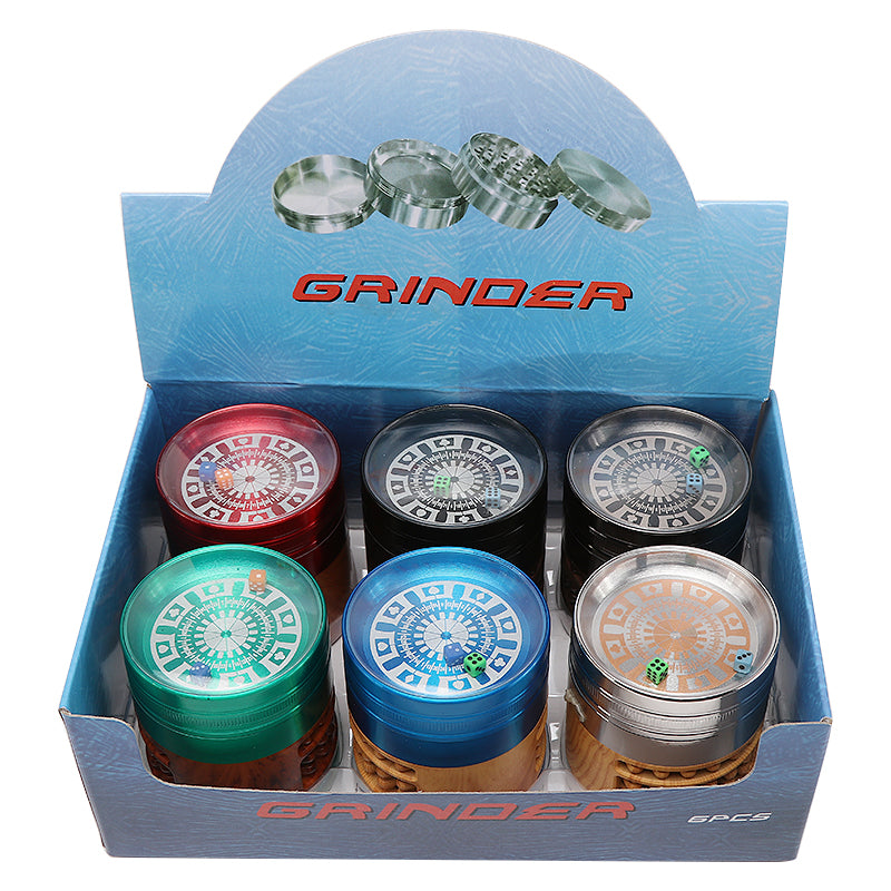 Grinder 4 Part 6ct - Premium  from H&S WHOLESALE - Just $55.00! Shop now at H&S WHOLESALE