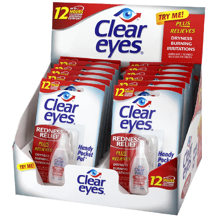 Clear eyes 12ct 0.2oz - Premium  from H&S WHOLESALE - Just $32! Shop now at H&S WHOLESALE