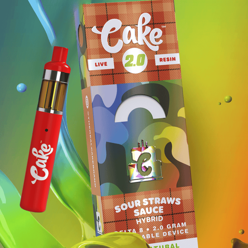 Cake Daybuzz 2g Live Resin Delta 10 & Delta 8 & THC-P Disposable Vape 1ct - Premium  from H&S WHOLESALE - Just $14! Shop now at H&S WHOLESALE