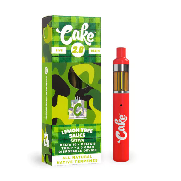 Cake Daybuzz 2g Live Resin Delta 10 & Delta 8 & THC-P Disposable Vape 1ct - Premium  from H&S WHOLESALE - Just $14! Shop now at H&S WHOLESALE