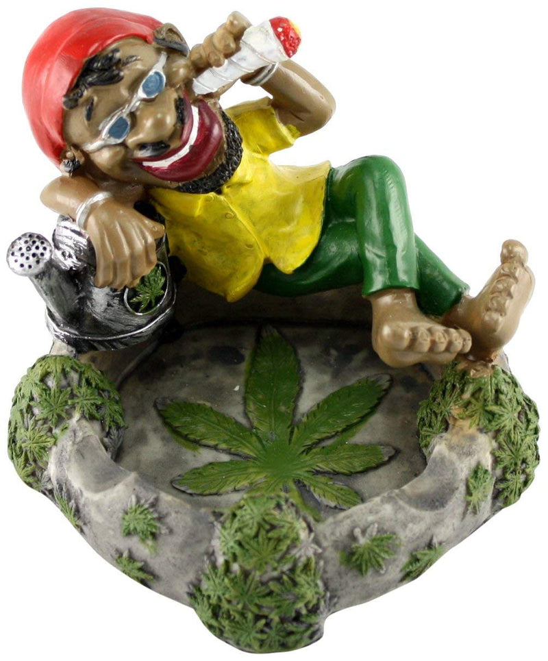 Jamaican Ashtray small 1ct - Premium  from H&S WHOLESALE - Just $3.99! Shop now at H&S WHOLESALE