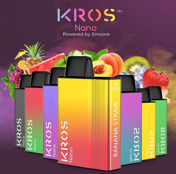 KROS Nano 5000 hits 6ct disposables vape - Premium  from H&S WHOLESALE - Just $40.00! Shop now at H&S WHOLESALE