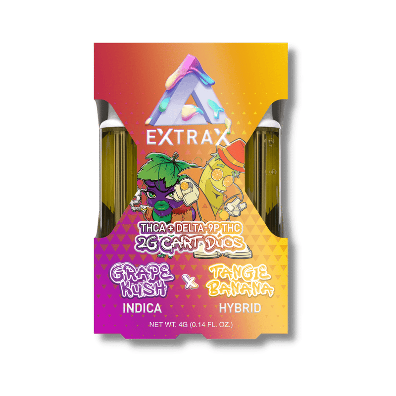 Extrax Adios Blend 2gX2 THC-A & Delta 9P 1ct cartridges - Premium  from H&S WHOLESALE - Just $20.00! Shop now at H&S WHOLESALE