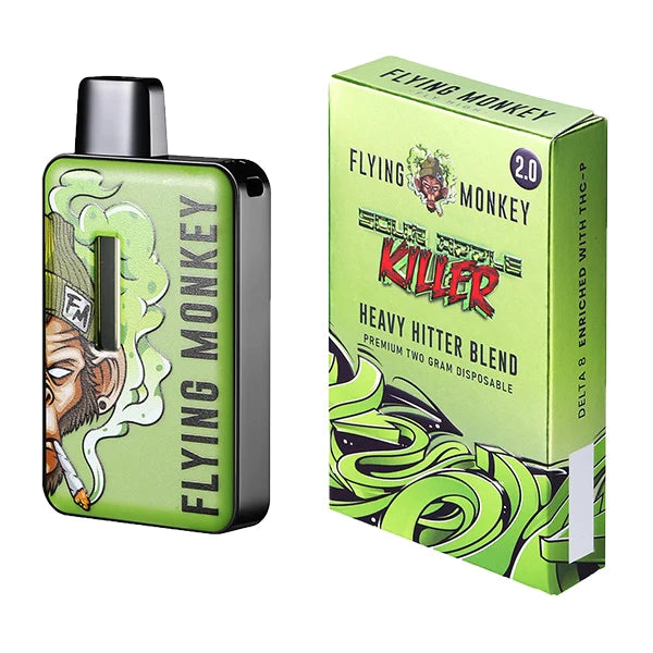 Flying Monkeys Heavy Hitters 2g Delta8 & THC-P Disposable Vape - Premium  from H&S WHOLESALE - Just $15! Shop now at H&S WHOLESALE