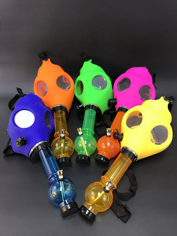 Gas Mask Neon - Premium  from H&S WHOLESALE - Just $15.00! Shop now at H&S WHOLESALE