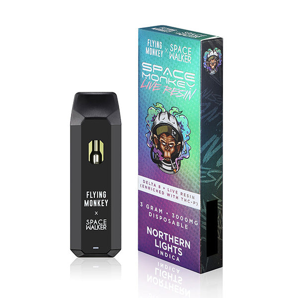 Flying Monkey + Space Monkey Delta 8 Live Resin 3g disposables vape - Premium  from H&S WHOLESALE - Just $15! Shop now at H&S WHOLESALE