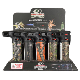 MOSSY OAK Eagle torch 4’’ Side Torch 15ct Display #PT101MOK - Premium  from H&S WHOLESALE - Just $45! Shop now at H&S WHOLESALE