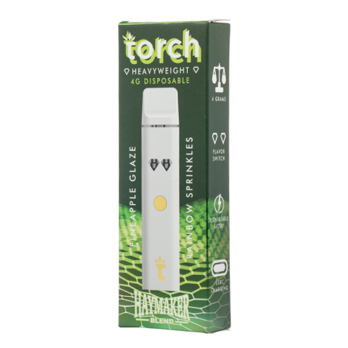 Torch Heavyweight 4g Haymaker THC-H & D11 & THC-JD 1ct Disposable Vape - Premium  from H&S WHOLESALE - Just $20.00! Shop now at H&S WHOLESALE