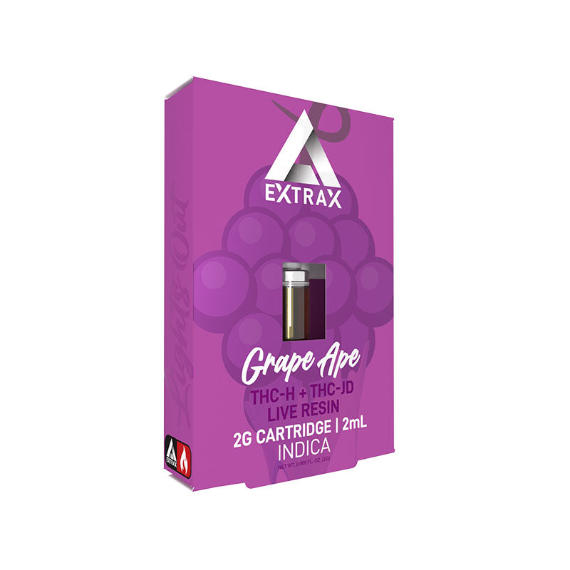 Extrax 2g Live Resin THC-H & THC-JD & THC-P & D8 & D10 cartridges - Premium  from H&S WHOLESALE - Just $12.00! Shop now at H&S WHOLESALE