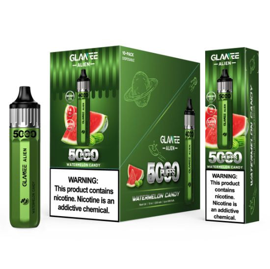 Glamee Alien 5000 puffs disposables vape - Premium  from H&S WHOLESALE - Just $55! Shop now at H&S WHOLESALE