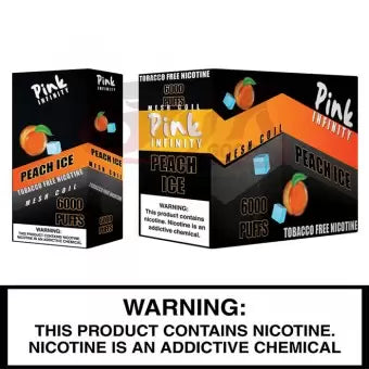 Pink Infinity 6000 puffs disposables vape 5ct - Premium  from H&S WHOLESALE - Just $25.00! Shop now at H&S WHOLESALE