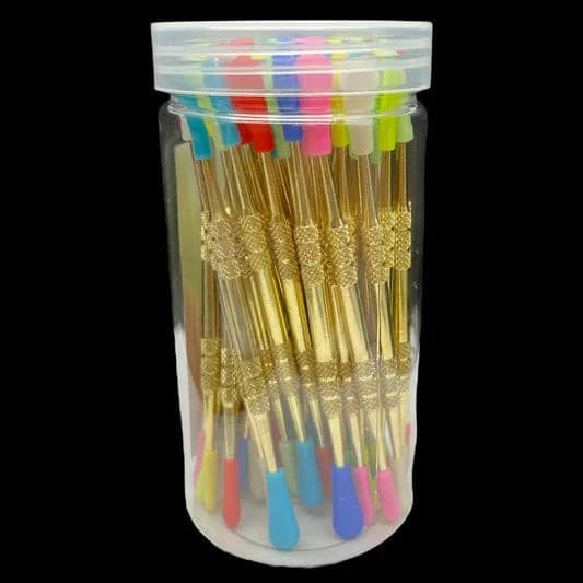 ALeaf® Dabber Jar 50Ct Stick Silicone Tips TS135 - Premium  from H&S WHOLESALE - Just $50! Shop now at H&S WHOLESALE