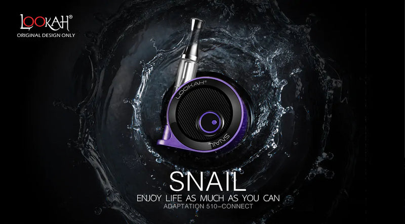 Lookah Snail 2.0 Battery Vaporizer - Premium  from H&S WHOLESALE - Just $13.00! Shop now at H&S WHOLESALE